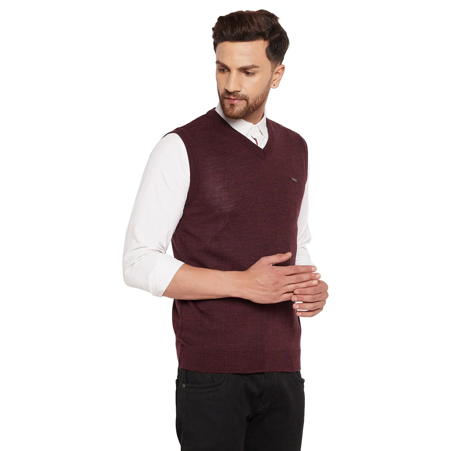 Duke Stardust Men Sleeveless V-Neck Sweater (SDS2000)