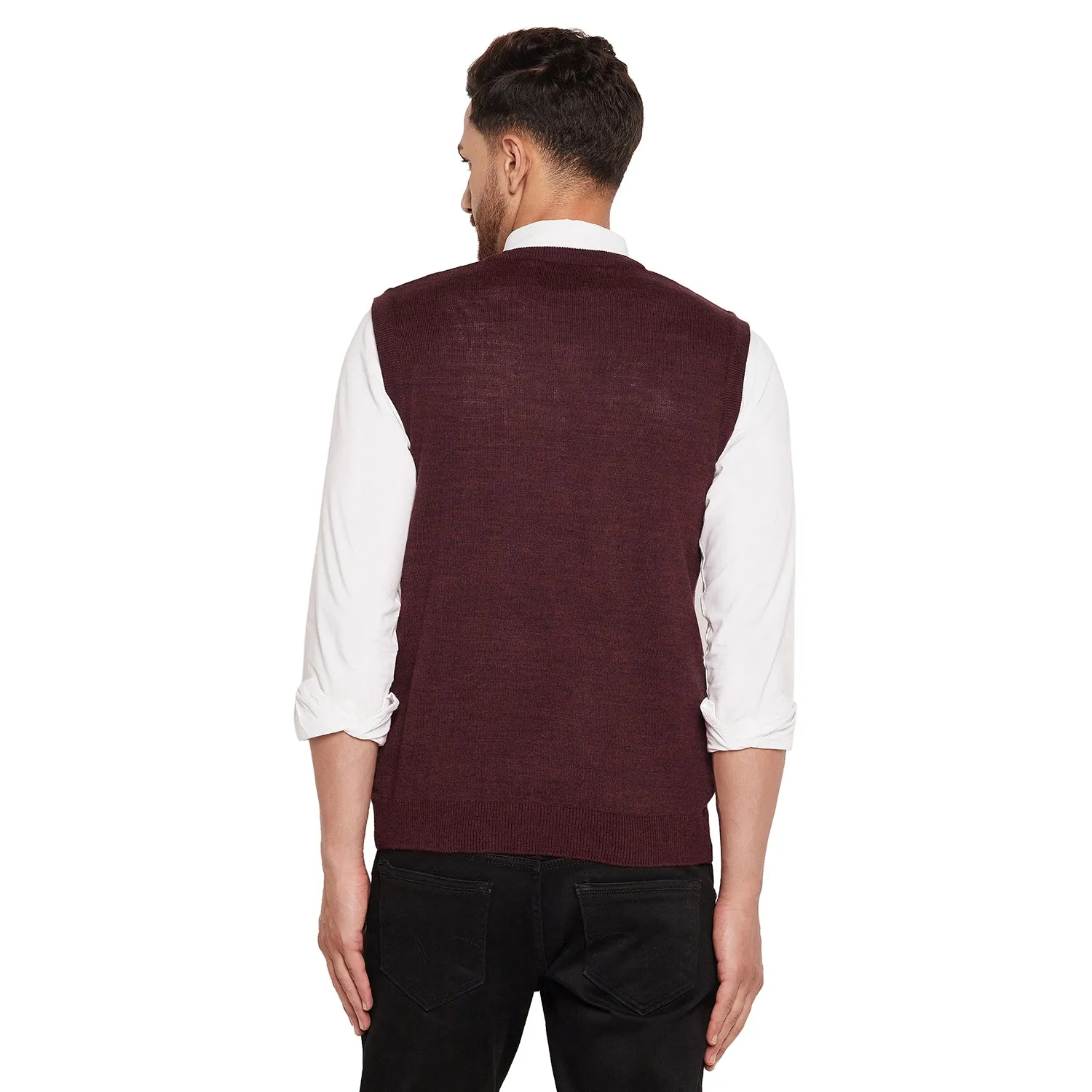 Duke Stardust Men Sleeveless V-Neck Sweater (SDS2000)