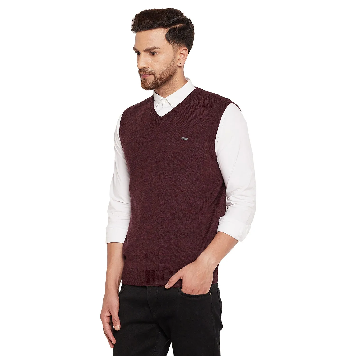 Duke Stardust Men Sleeveless V-Neck Sweater (SDS2000)