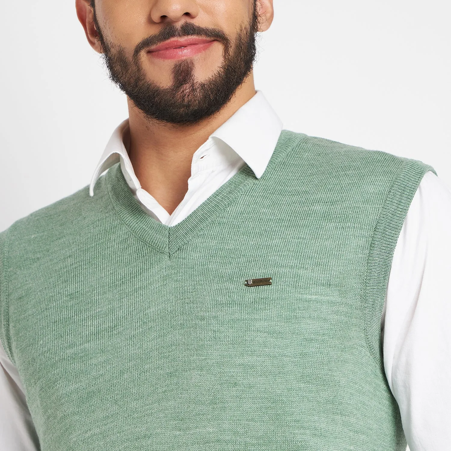 Duke Stardust Men Sleeveless V-Neck Sweater (SDS2000)
