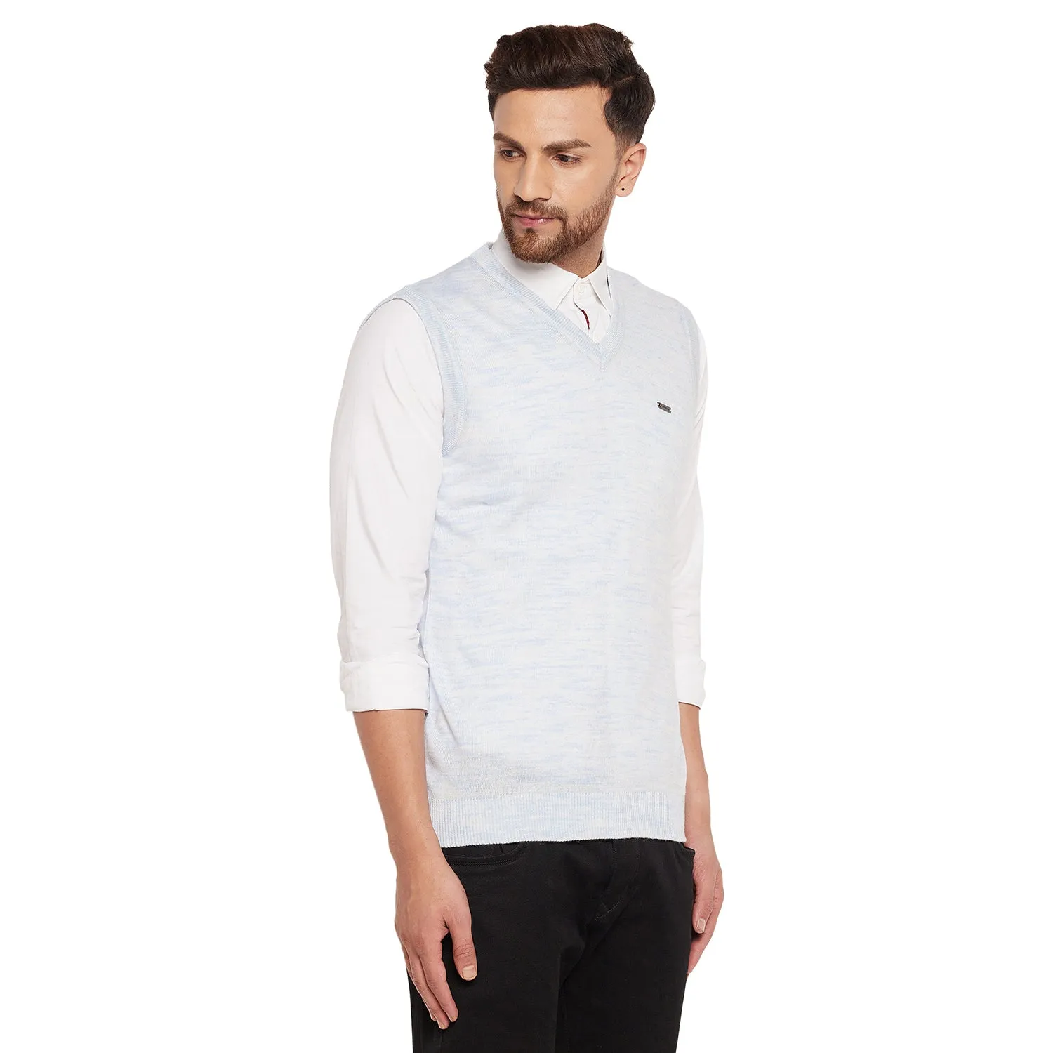 Duke Stardust Men Sleeveless V-Neck Sweater (SDS2000)
