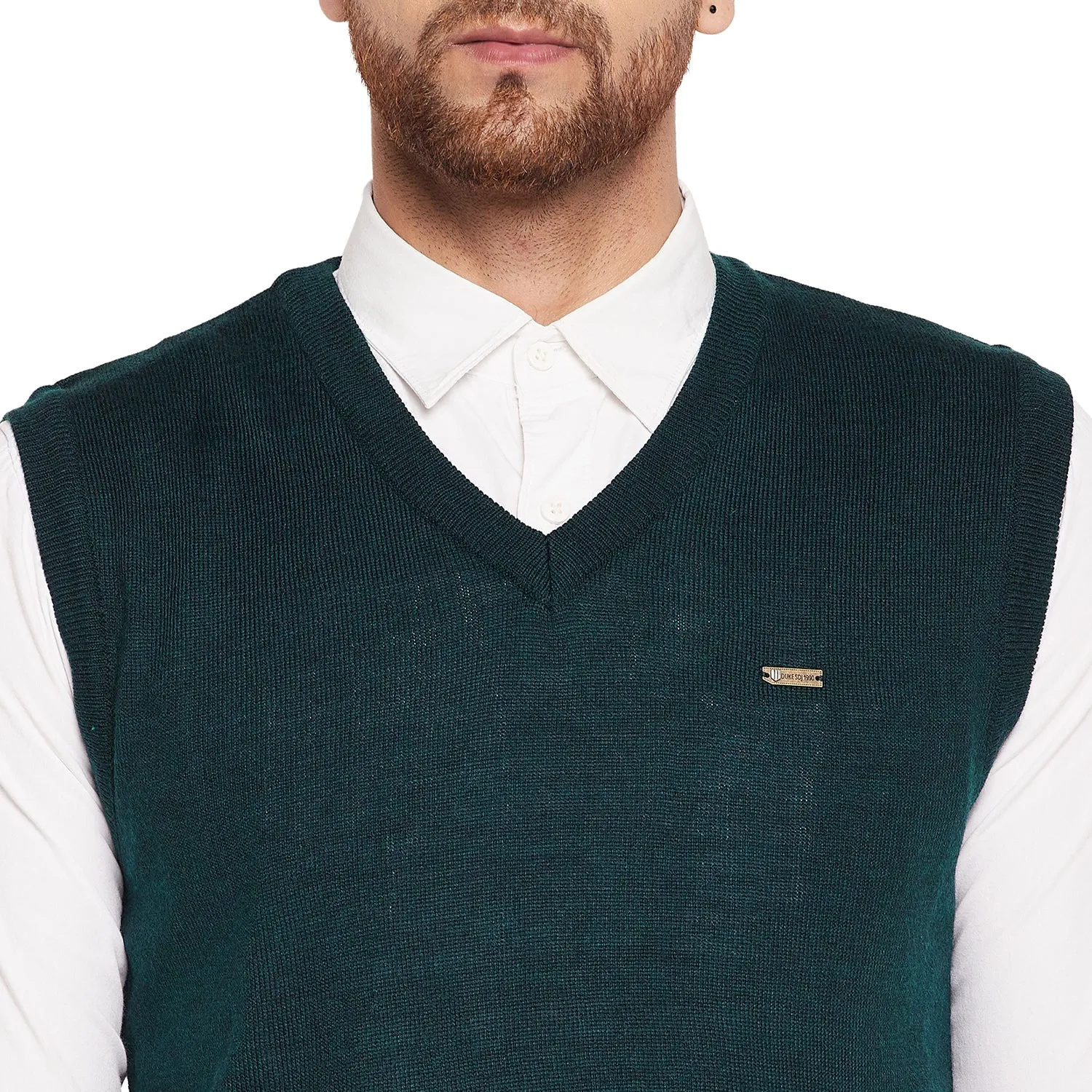 Duke Stardust Men Sleeveless V-Neck Sweater (SDS2000)