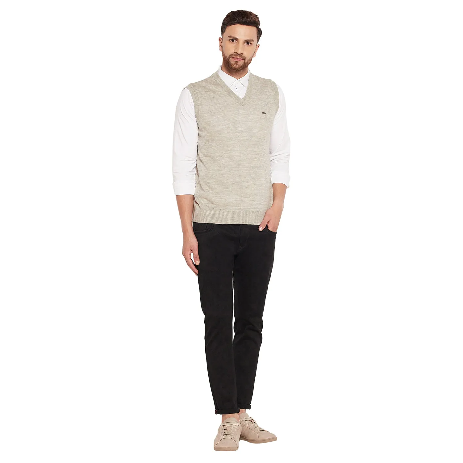 Duke Stardust Men Sleeveless V-Neck Sweater (SDS2000)