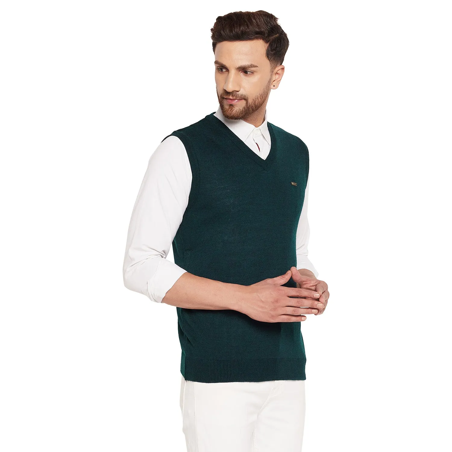 Duke Stardust Men Sleeveless V-Neck Sweater (SDS2000)