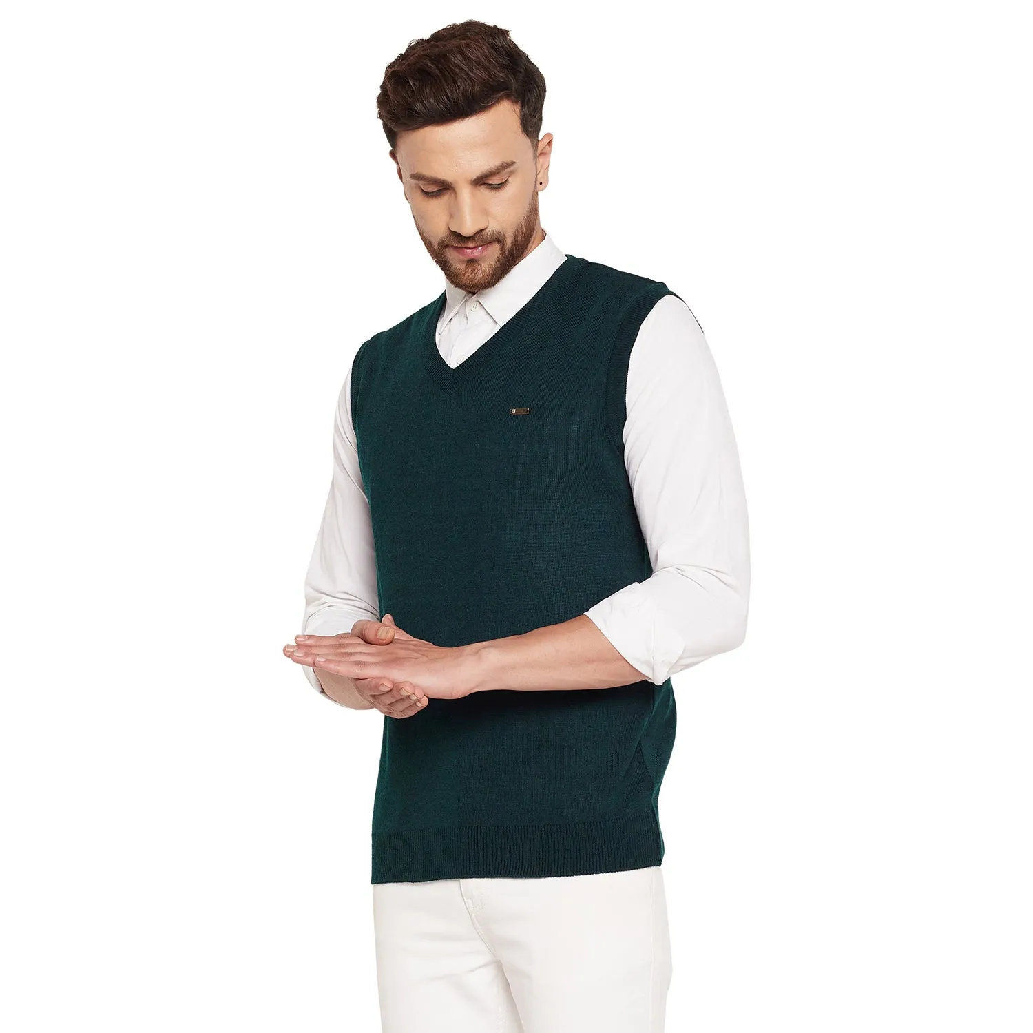 Duke Stardust Men Sleeveless V-Neck Sweater (SDS2000)