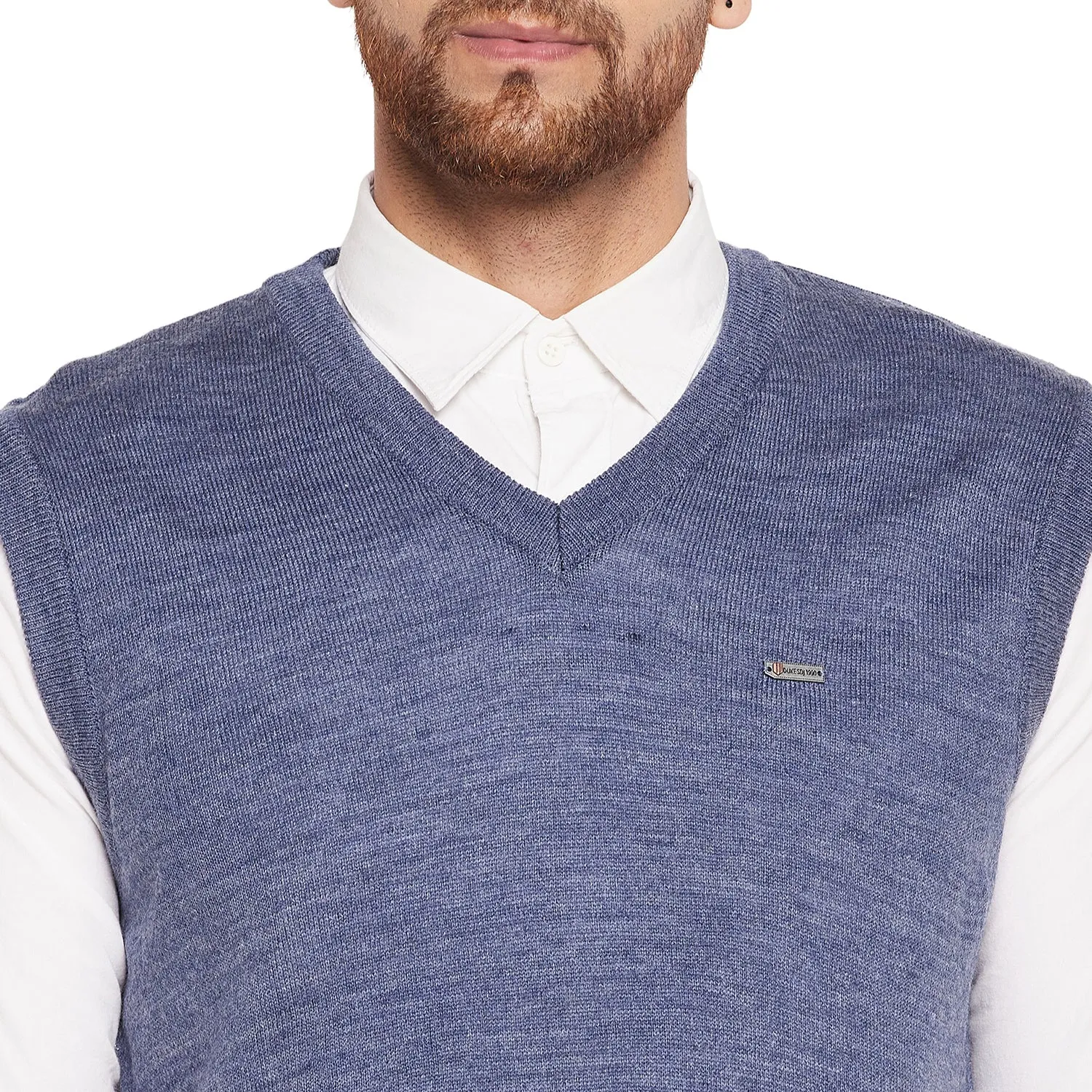 Duke Stardust Men Sleeveless V-Neck Sweater (SDS2000)