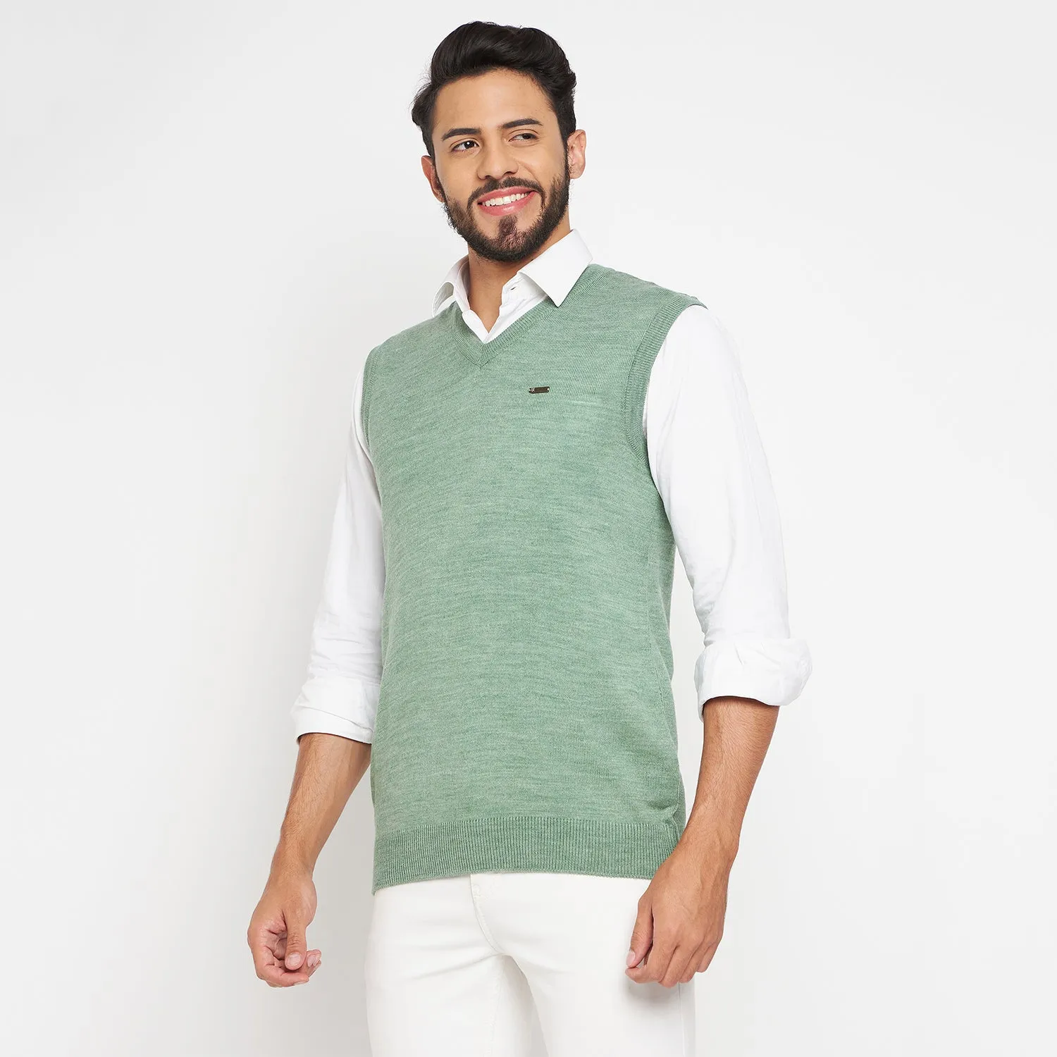 Duke Stardust Men Sleeveless V-Neck Sweater (SDS2000)