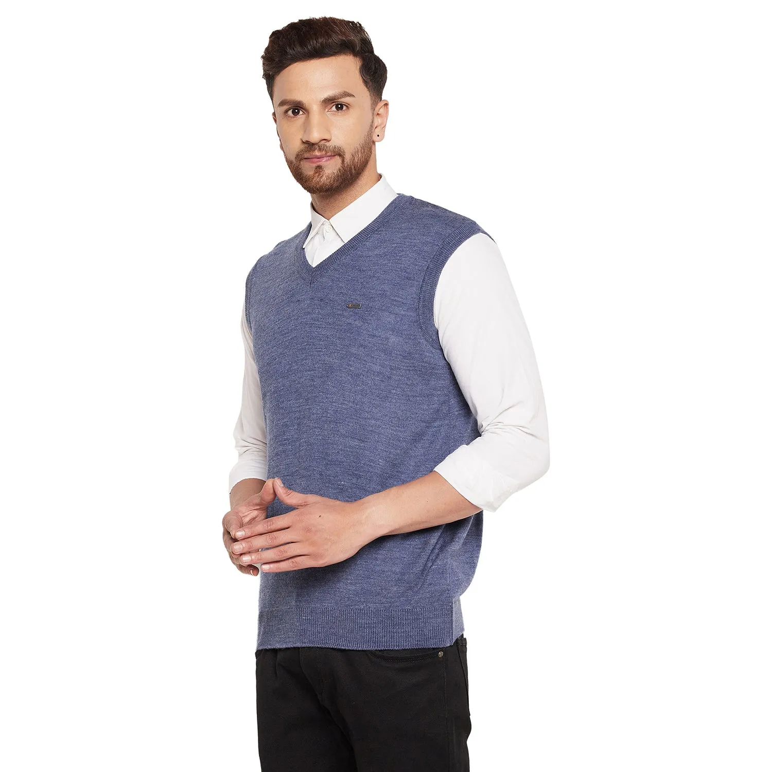 Duke Stardust Men Sleeveless V-Neck Sweater (SDS2000)