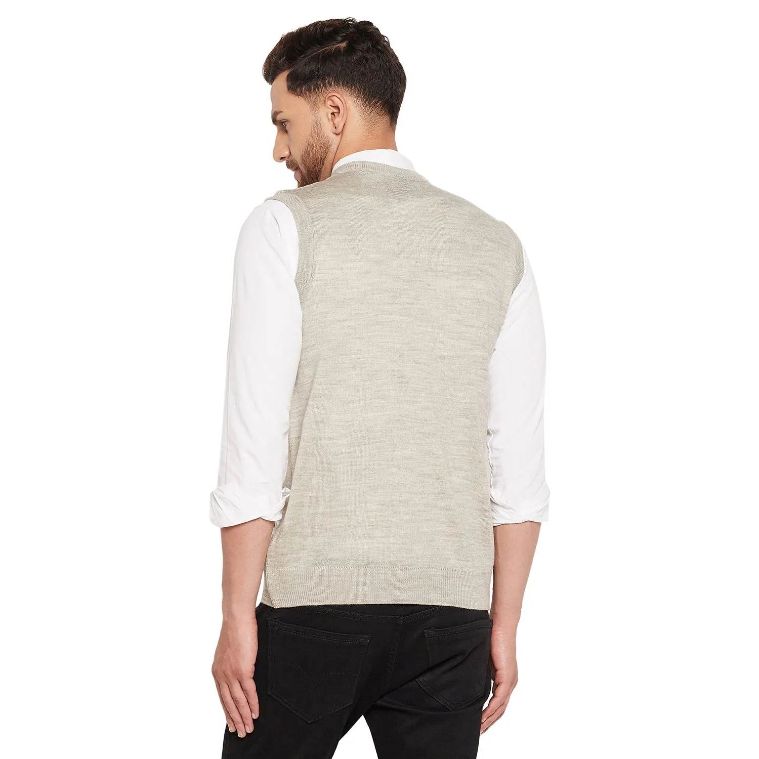 Duke Stardust Men Sleeveless V-Neck Sweater (SDS2000)
