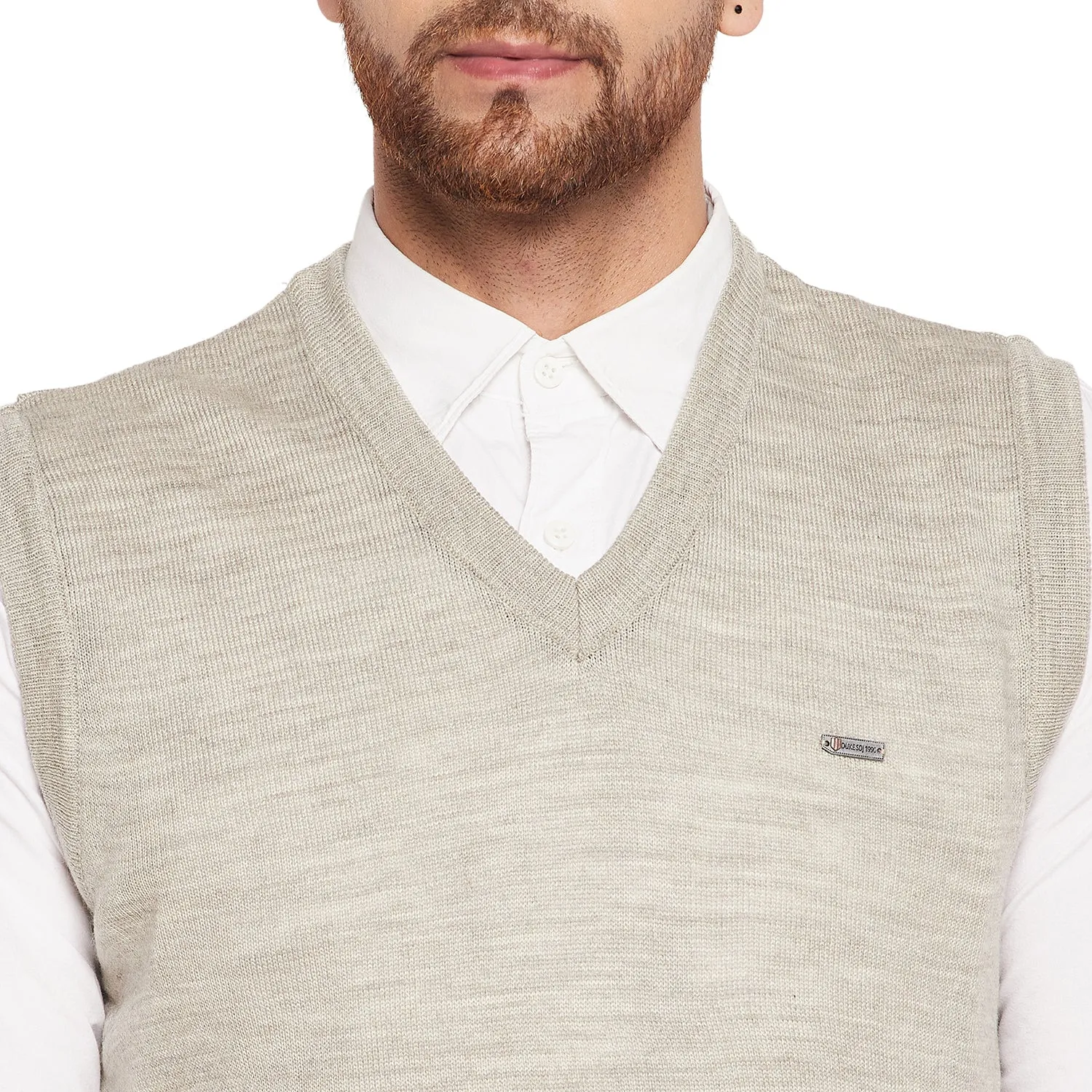 Duke Stardust Men Sleeveless V-Neck Sweater (SDS2000)