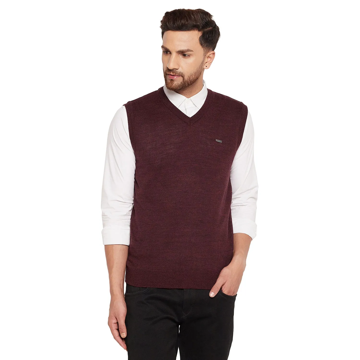 Duke Stardust Men Sleeveless V-Neck Sweater (SDS2000)