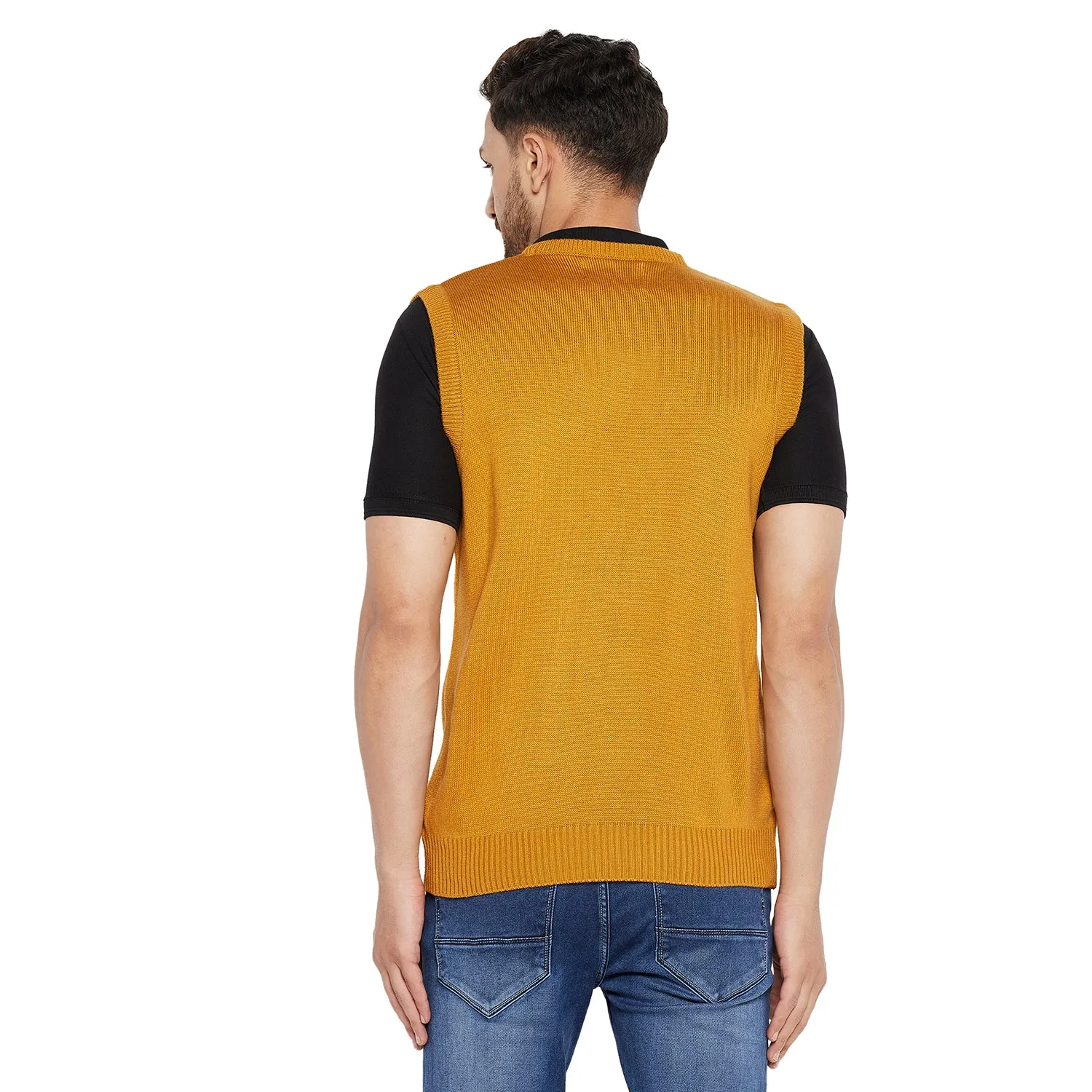 Duke Stardust Men Sleeveless V Neck Sweater (SDS2030)