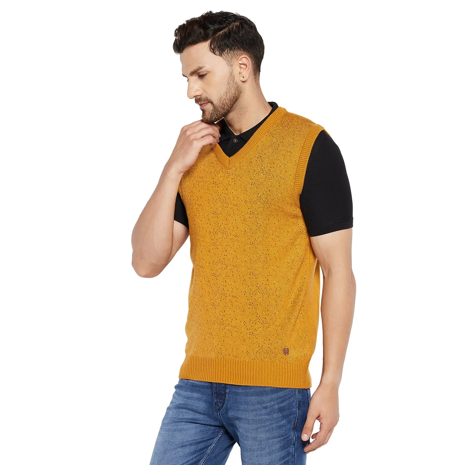 Duke Stardust Men Sleeveless V Neck Sweater (SDS2030)
