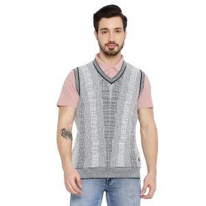 Duke Stardust Men Sleeveless V Neck Sweater (SDS2031)