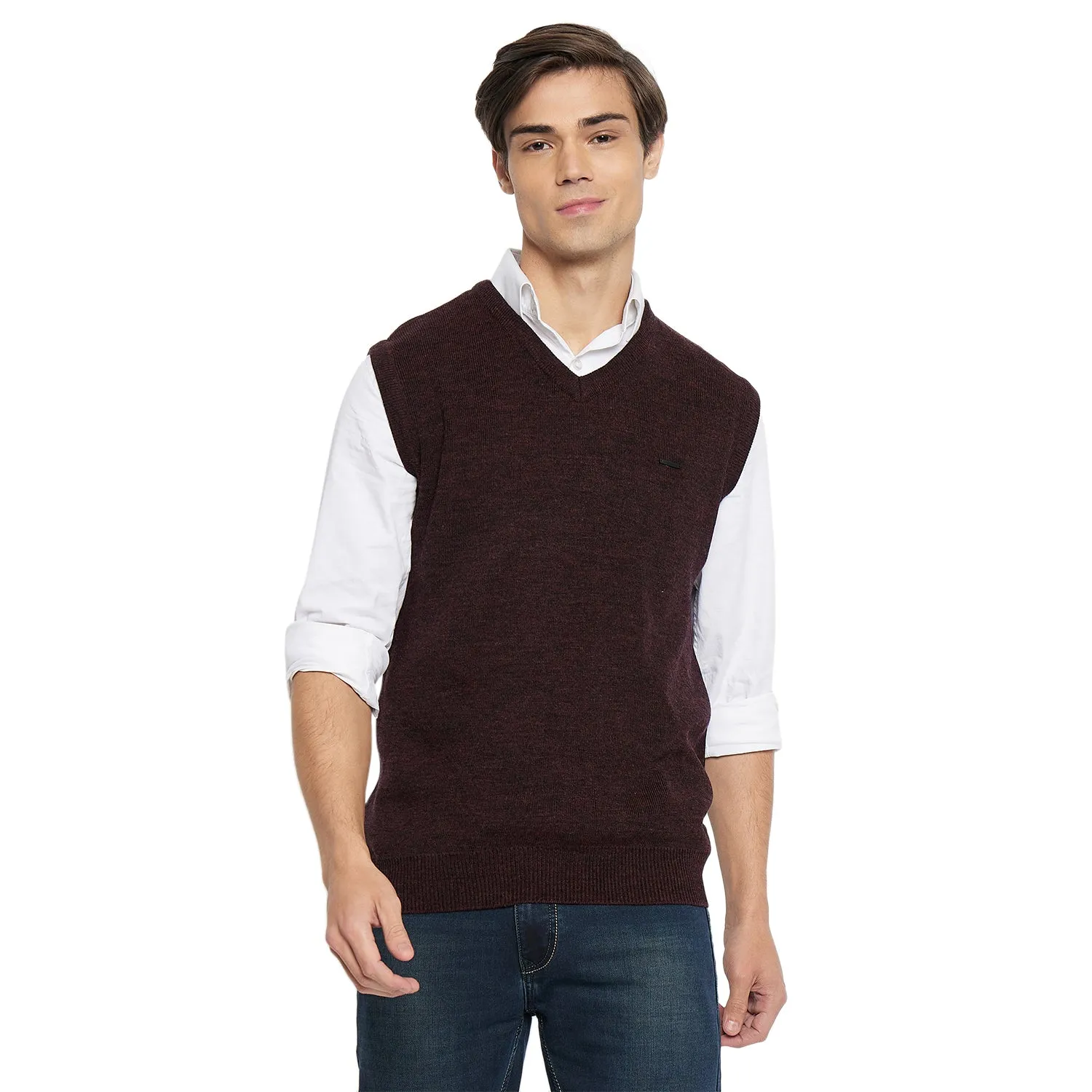 Duke Stardust Men Sleeveless V-Neck Sweater (SDS5000)