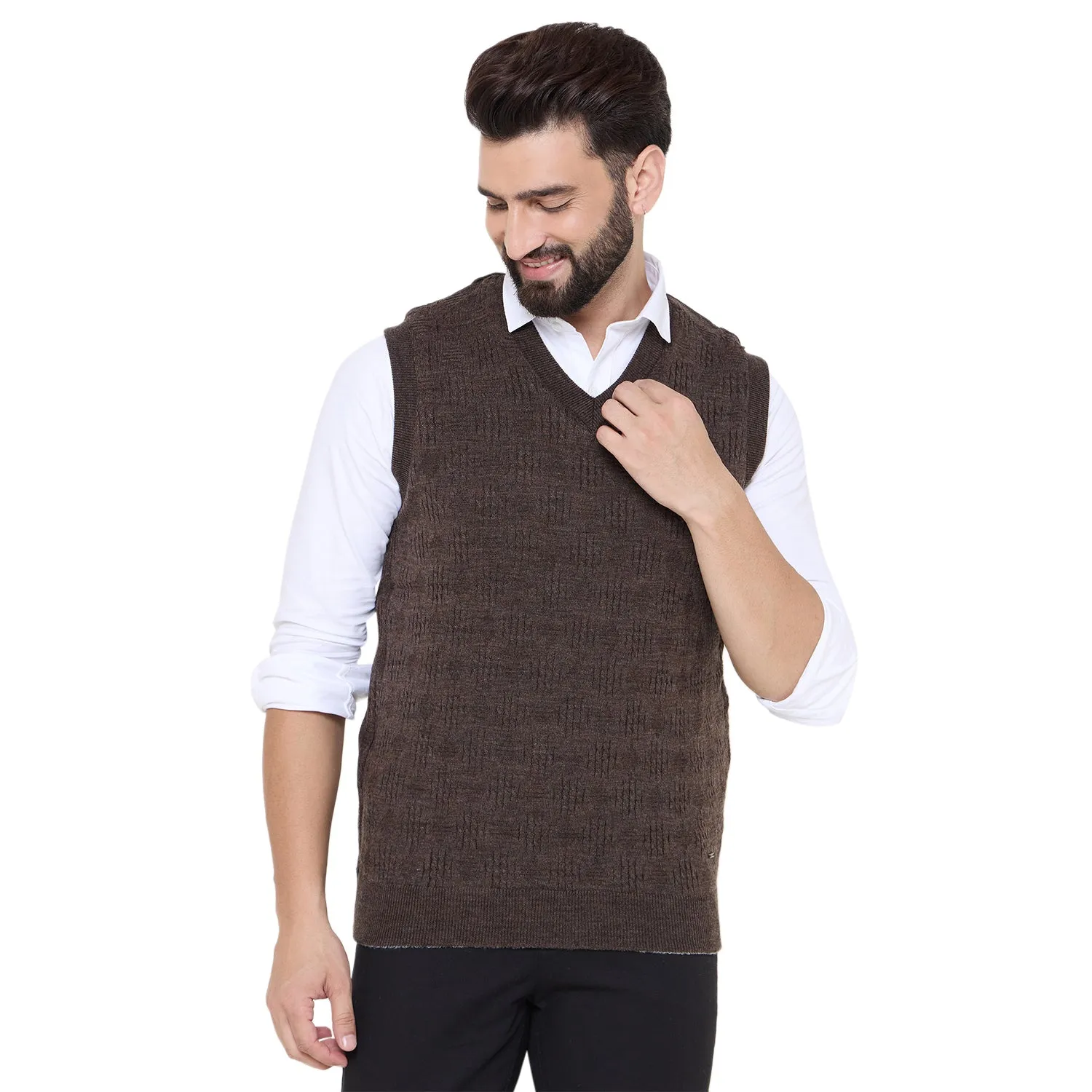Duke Stardust Men V Neck Reversible Sweater (SDS2290)