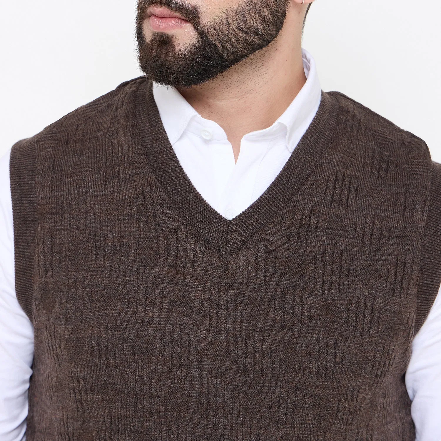 Duke Stardust Men V Neck Reversible Sweater (SDS2290)