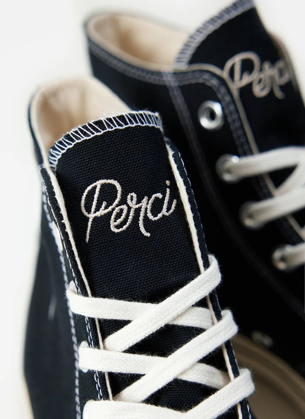 Embroidered 70s | Koi | Percival Converse | Black