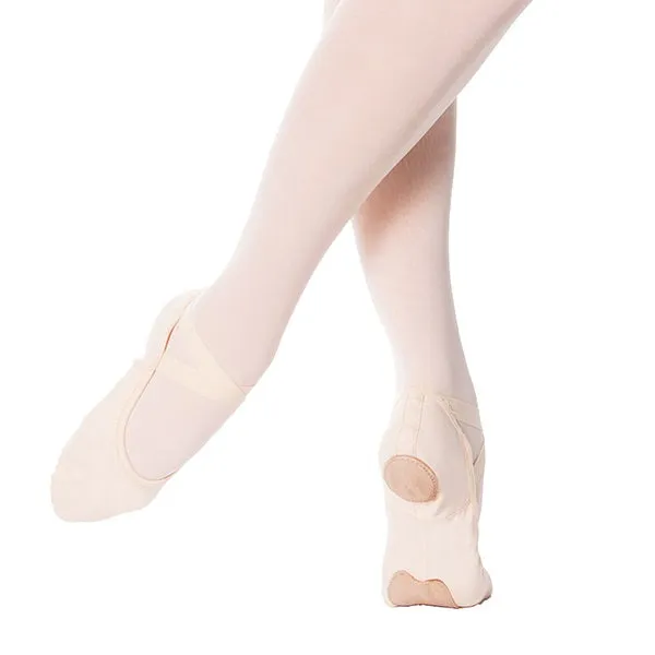 Eurotard A1004C Child Light Pink Assemblé Split Sole Canvas Ballet Shoes