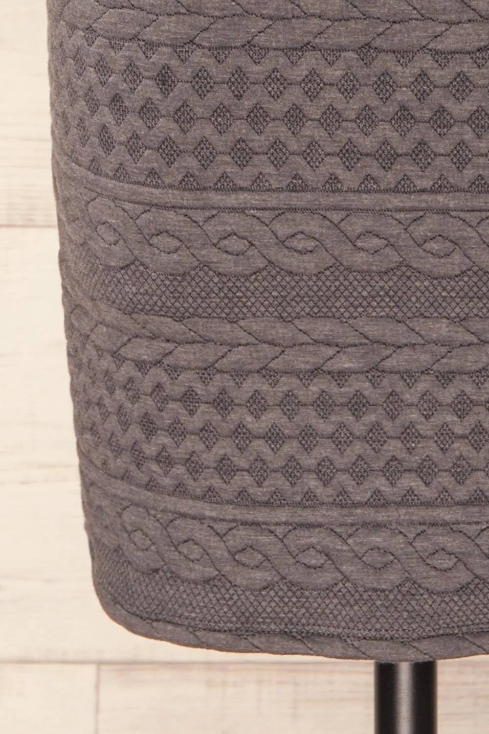 Eva-Marie Grey | Cable Pattern Short Dress