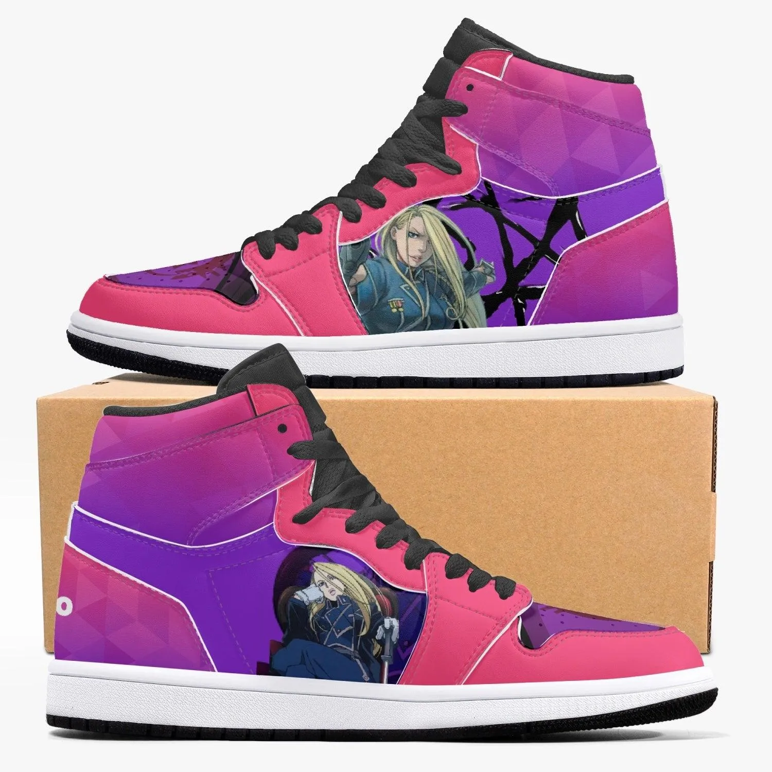 Fullmetal Alchemist Olivier JD1 Anime Shoes
