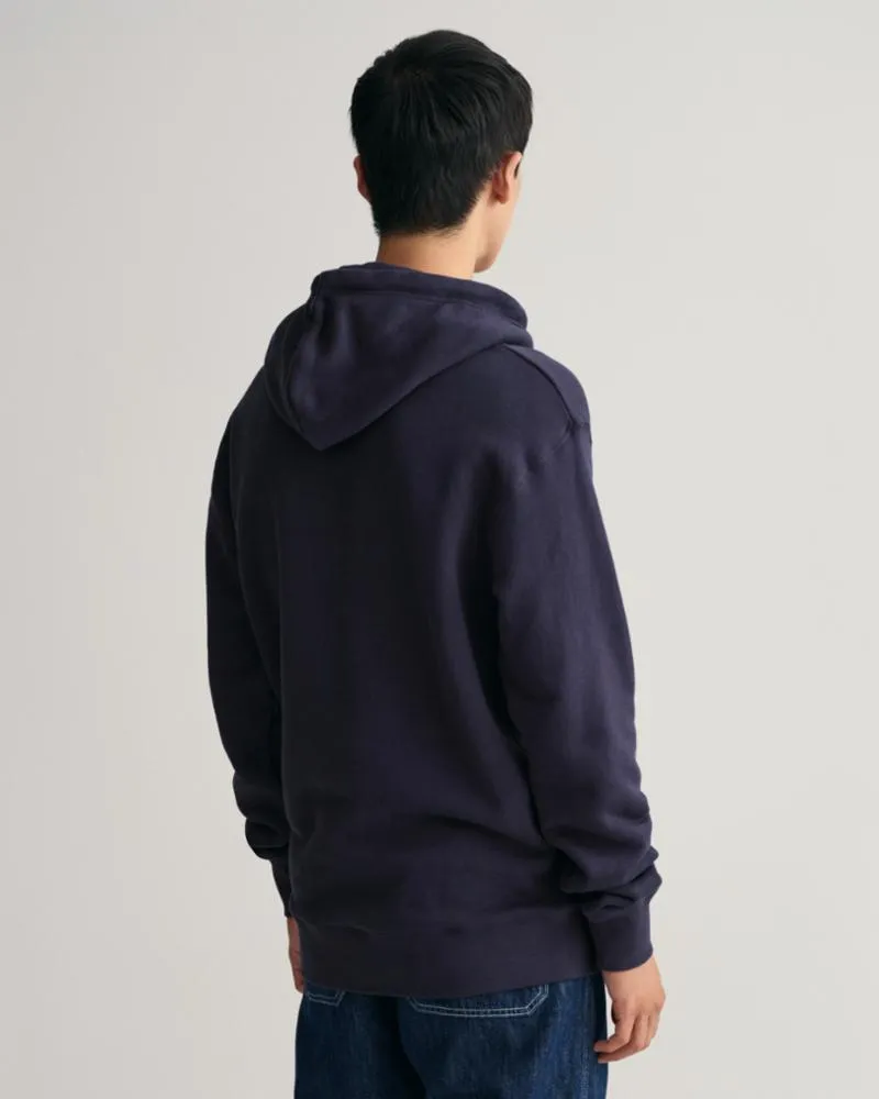 Gant Apparel Mens D2. MARITIME HOODIE 433/EVENING BLUE