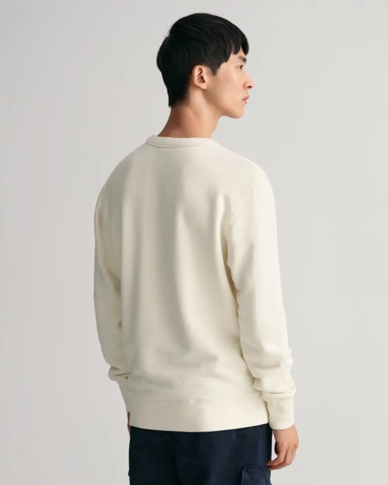 Gant Apparel Mens MARITIME C-NECK 130/CREAM