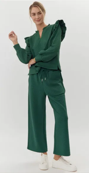 Gertrude Textured Set (Top or Bottom)