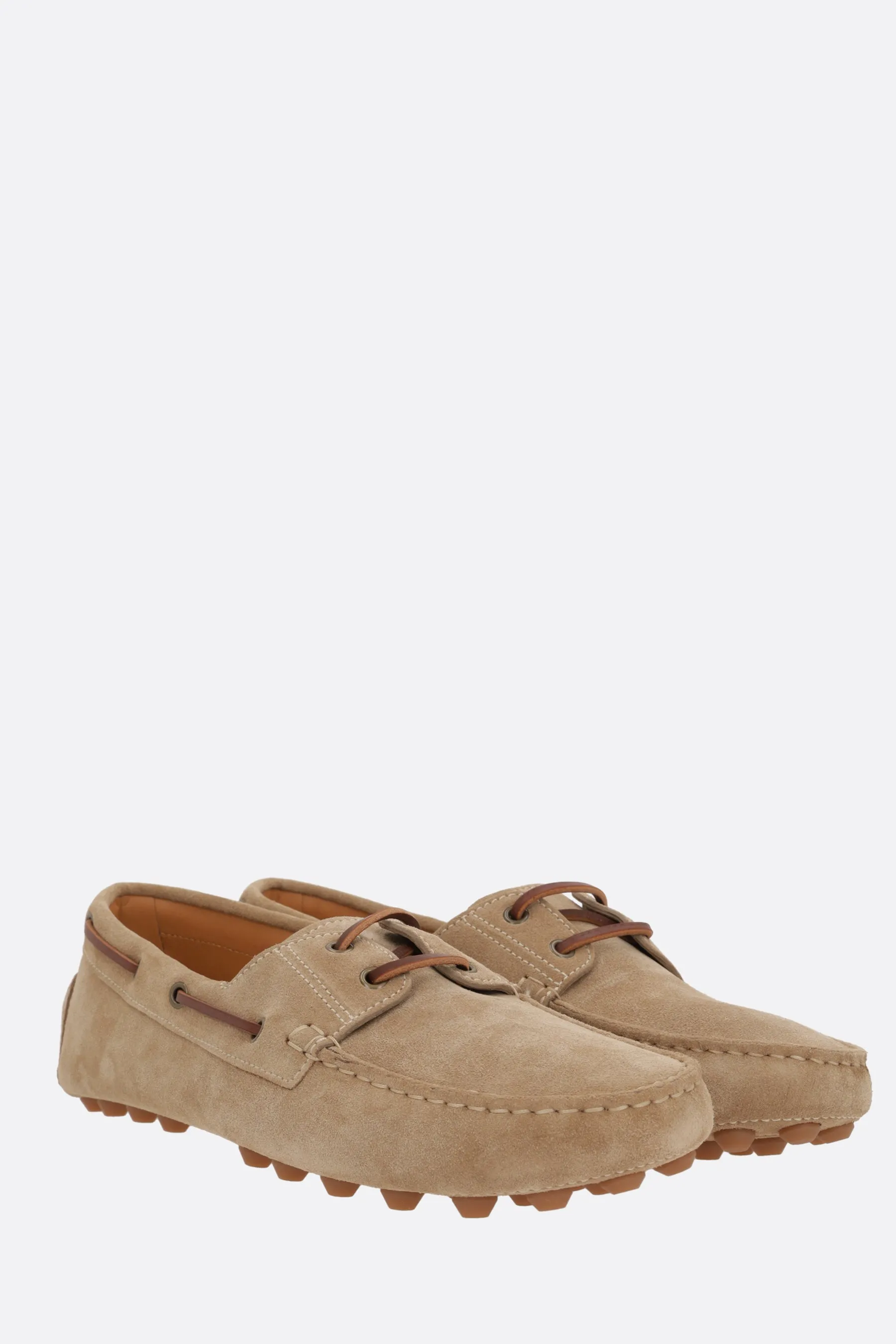 Gommino Bubble Suede Loafers