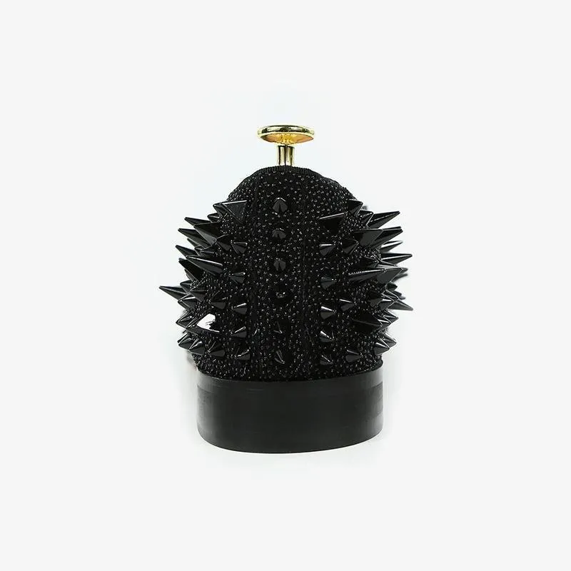Handmade Studs Spike Loafers