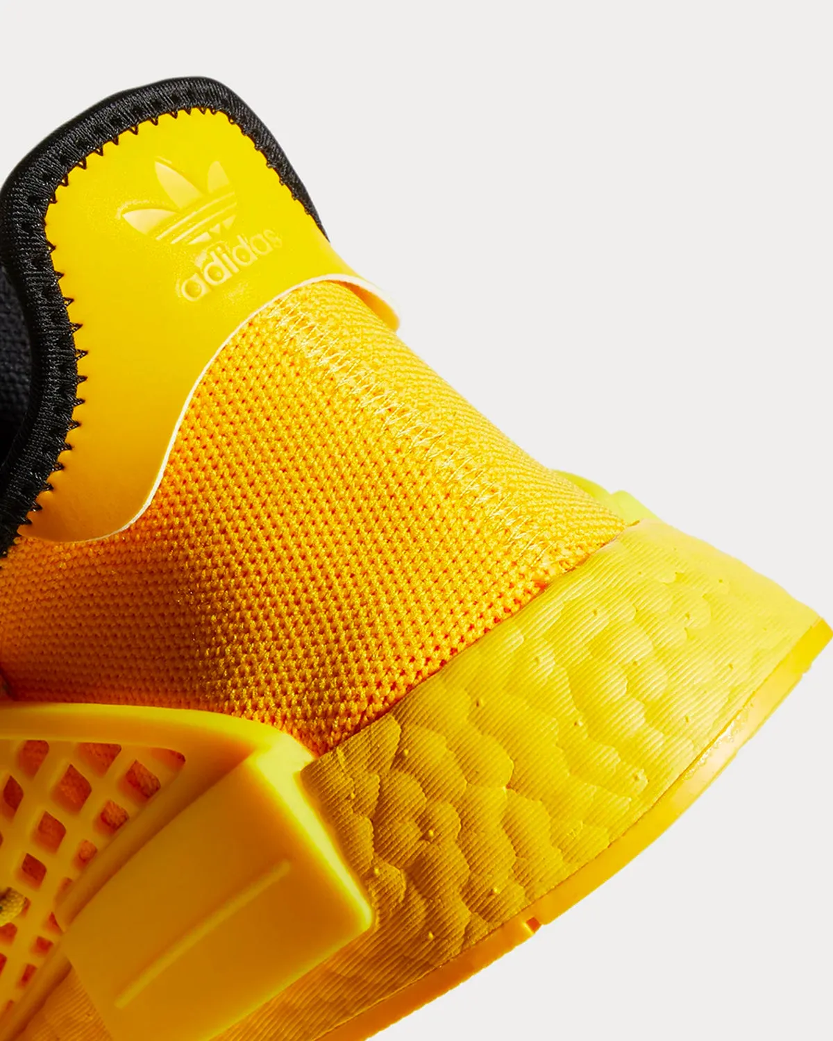 HU NMD Bold Gold, Yellow & Black Low Top Sneakers
