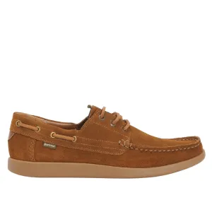 ID24498-Barbour Cognac Armada Boat Shoe Cognac