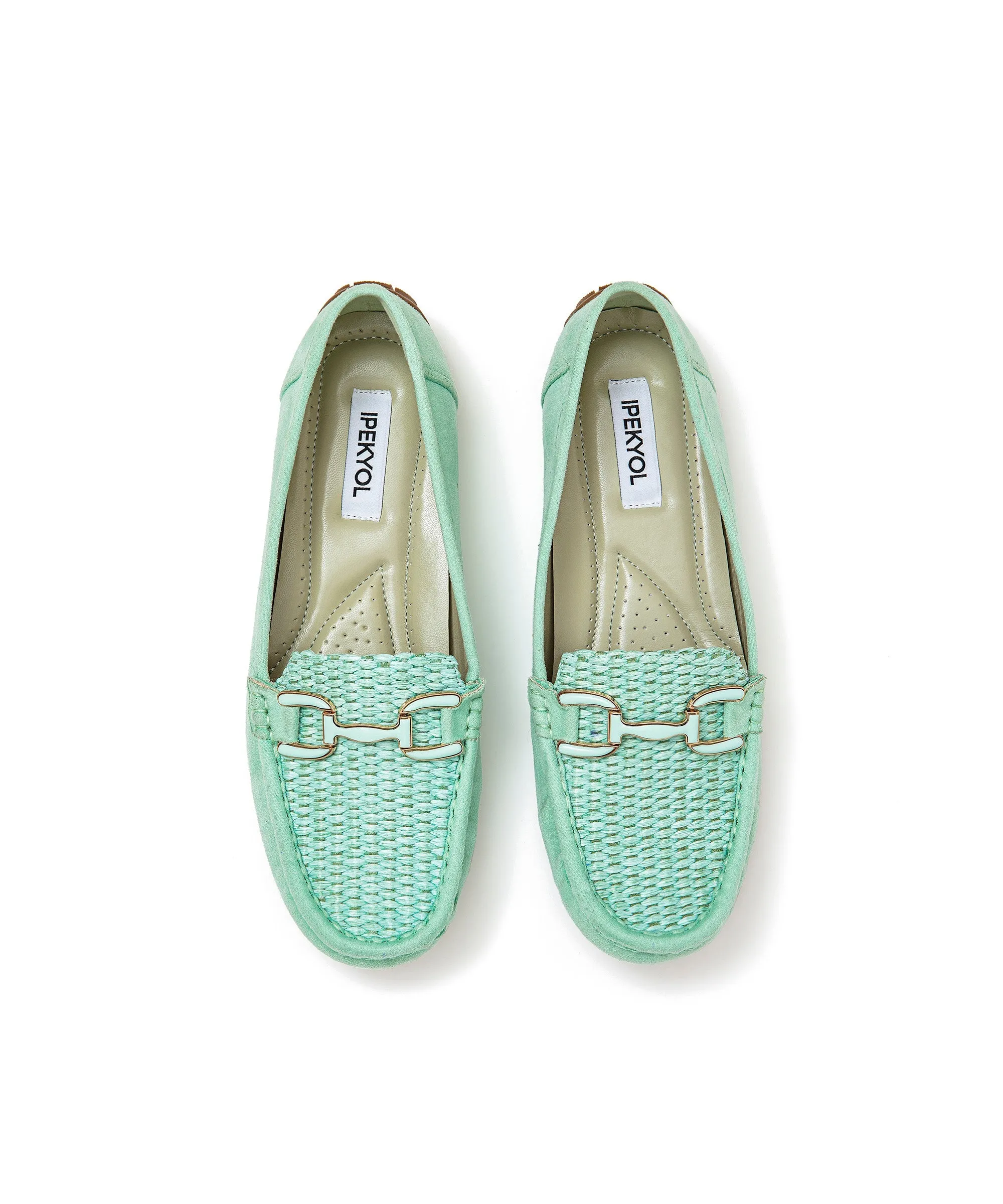 Ipekyol Buckle Detail Loafers Green
