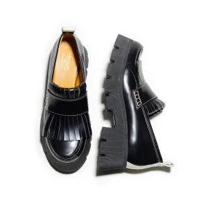 Joanna Black Chunky Loafer