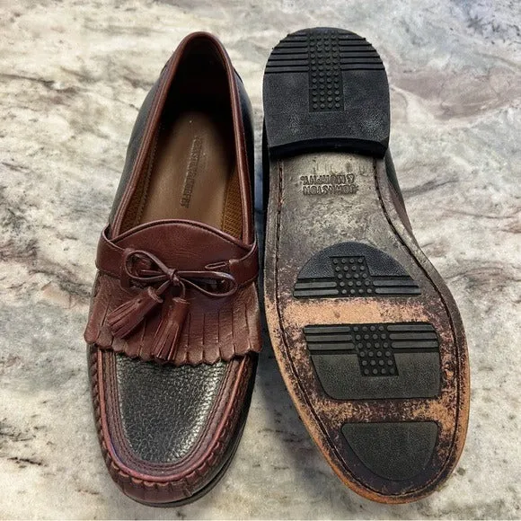 Johnston & Murphy Men’s Aragon II Leather Tassel Loafers Size 10