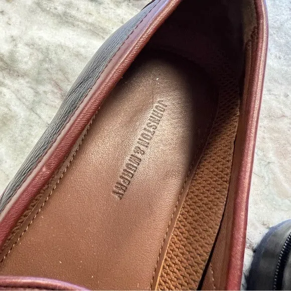 Johnston & Murphy Men’s Aragon II Leather Tassel Loafers Size 10