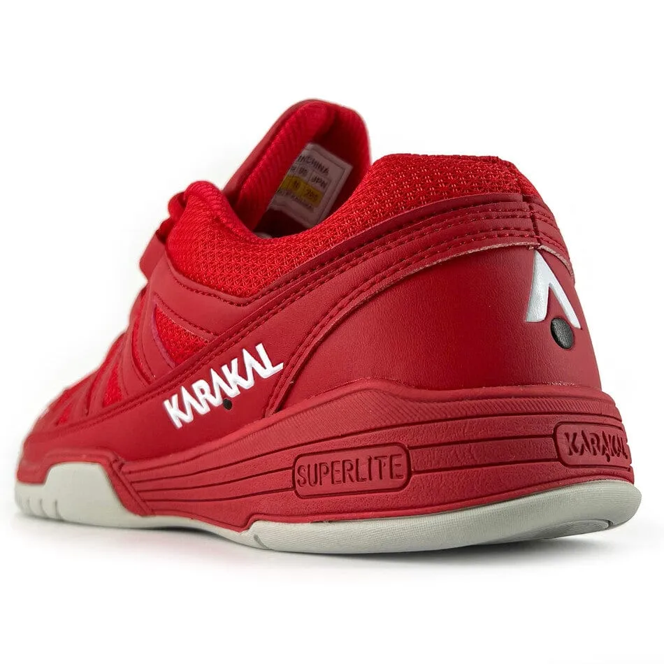 Karakal KF Pro Lite Badminton Shoes - New Red