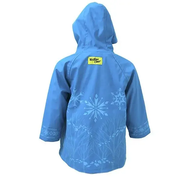 Kids’ Frozen Rain Coat – Magical Waterproof Jacket with Soft Lining