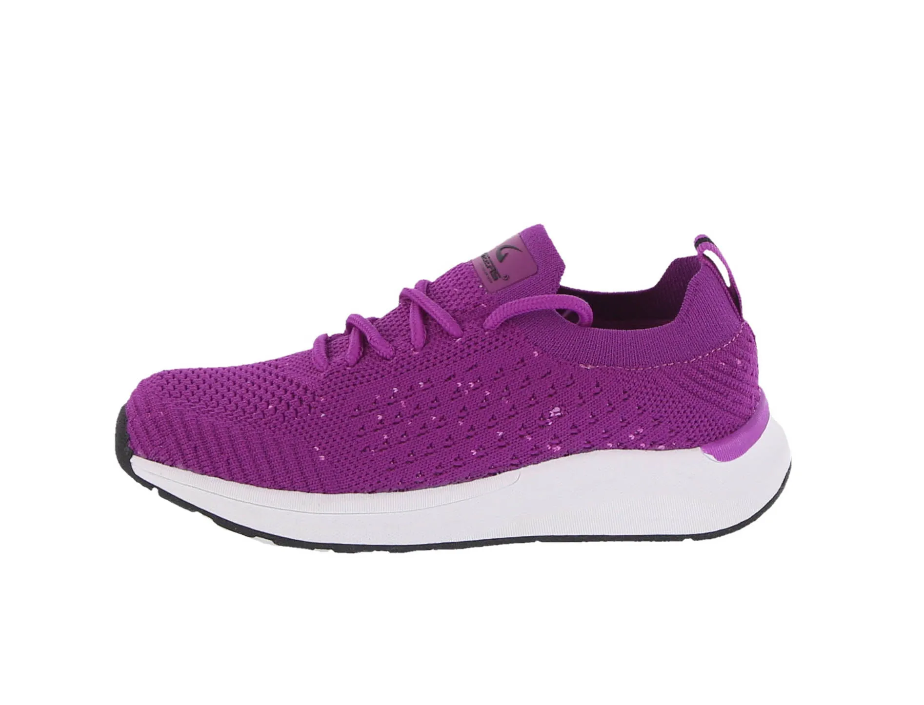 KID'S SHOES PURPLE FABRIC TENNIS SNEAKERS 4131K