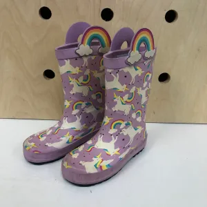 Lavender Unicorn Rain Boots