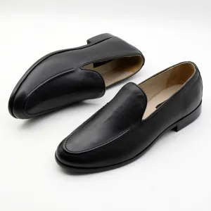 LEATHER PLAIN  LOAFERS