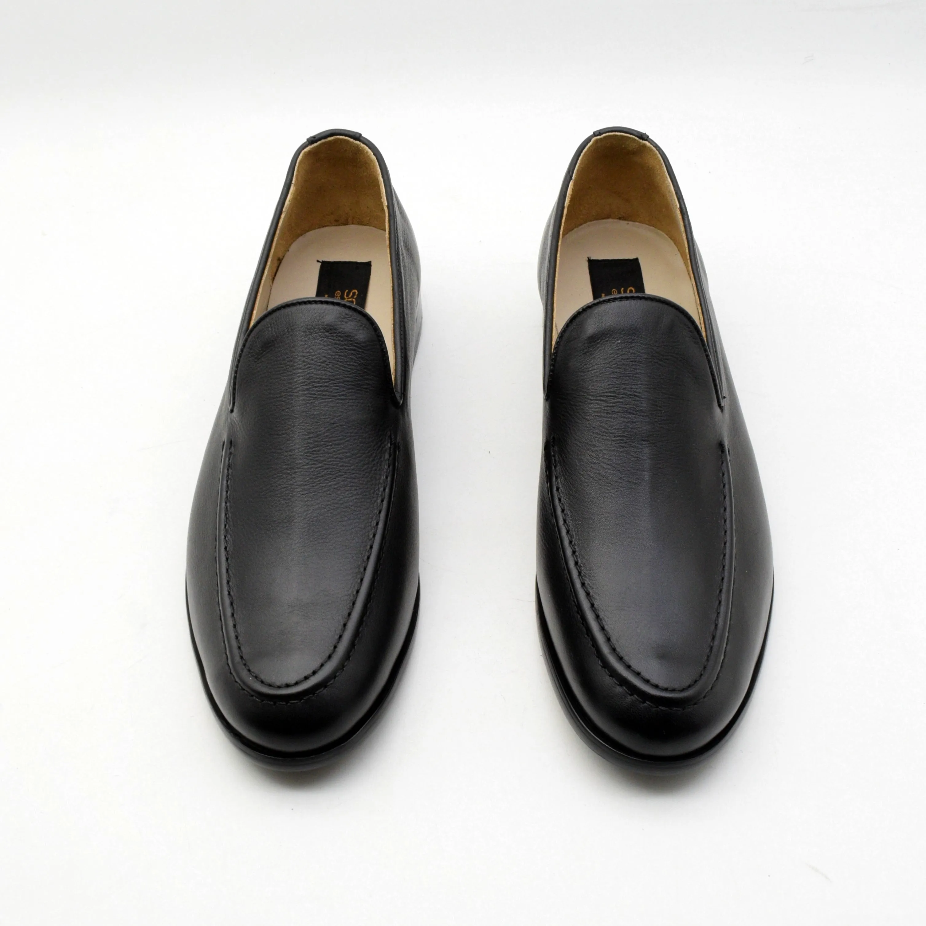 LEATHER PLAIN  LOAFERS
