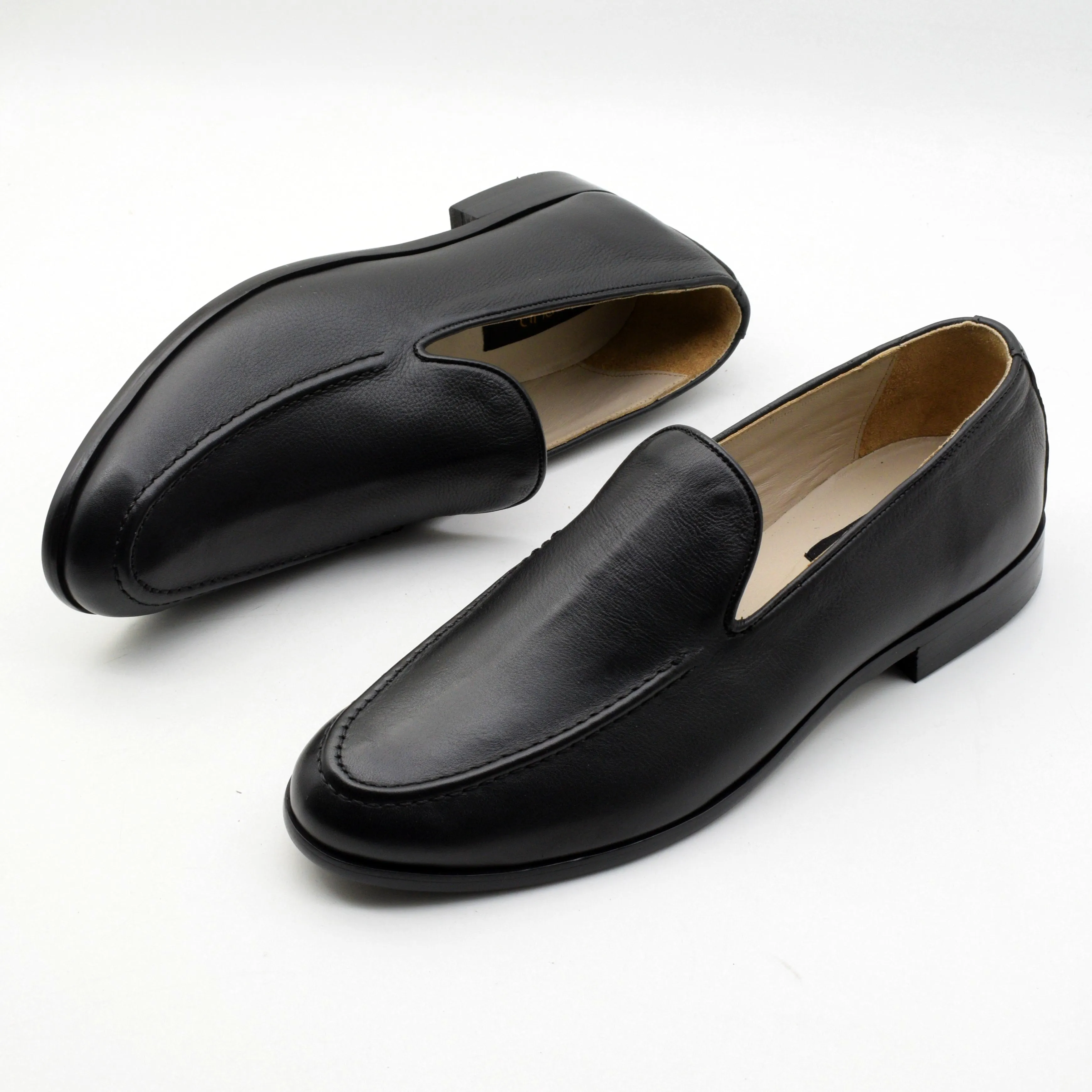 LEATHER PLAIN  LOAFERS