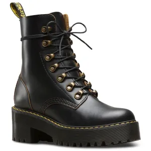 Leona Smooth Leather Women's Block Heeled Boots