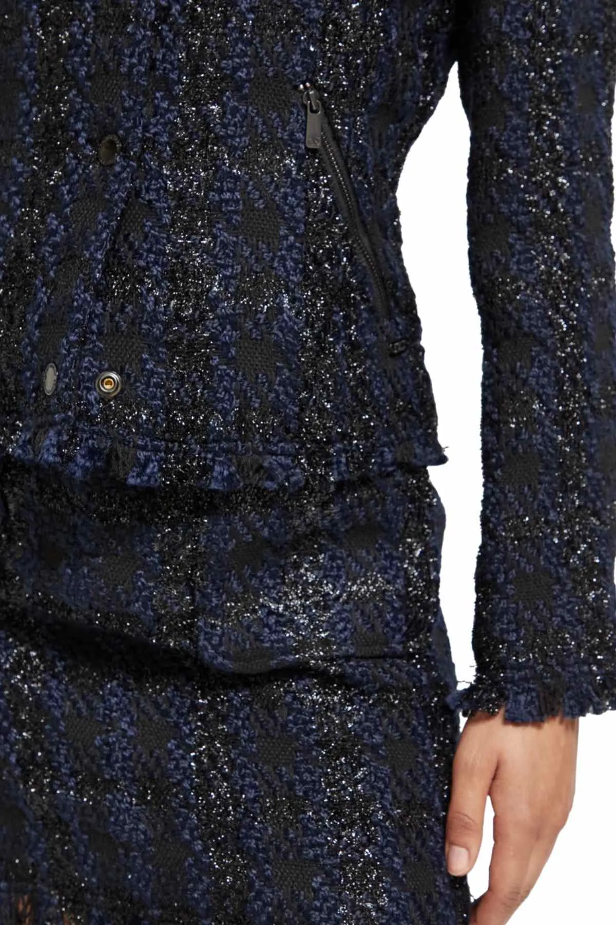 LUREX HOUNDSTOOTH BLAZER NIGHT