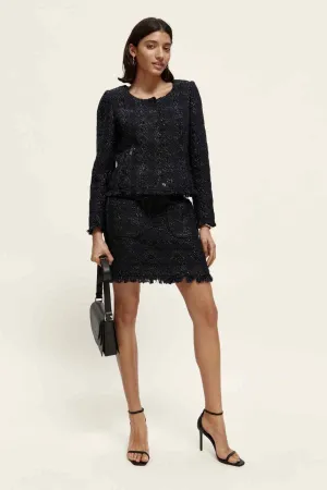 LUREX HOUNDSTOOTH BLAZER NIGHT