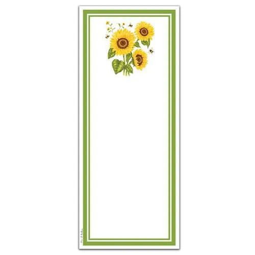 Magnetic Note Pad | Sunflower
