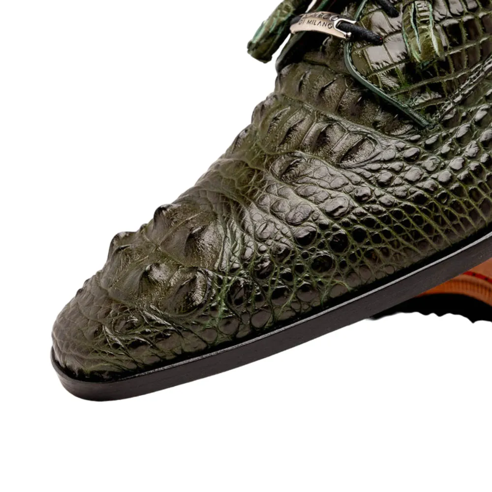 Marco Di Milano Nilo Niloticus and Leather Forest Green