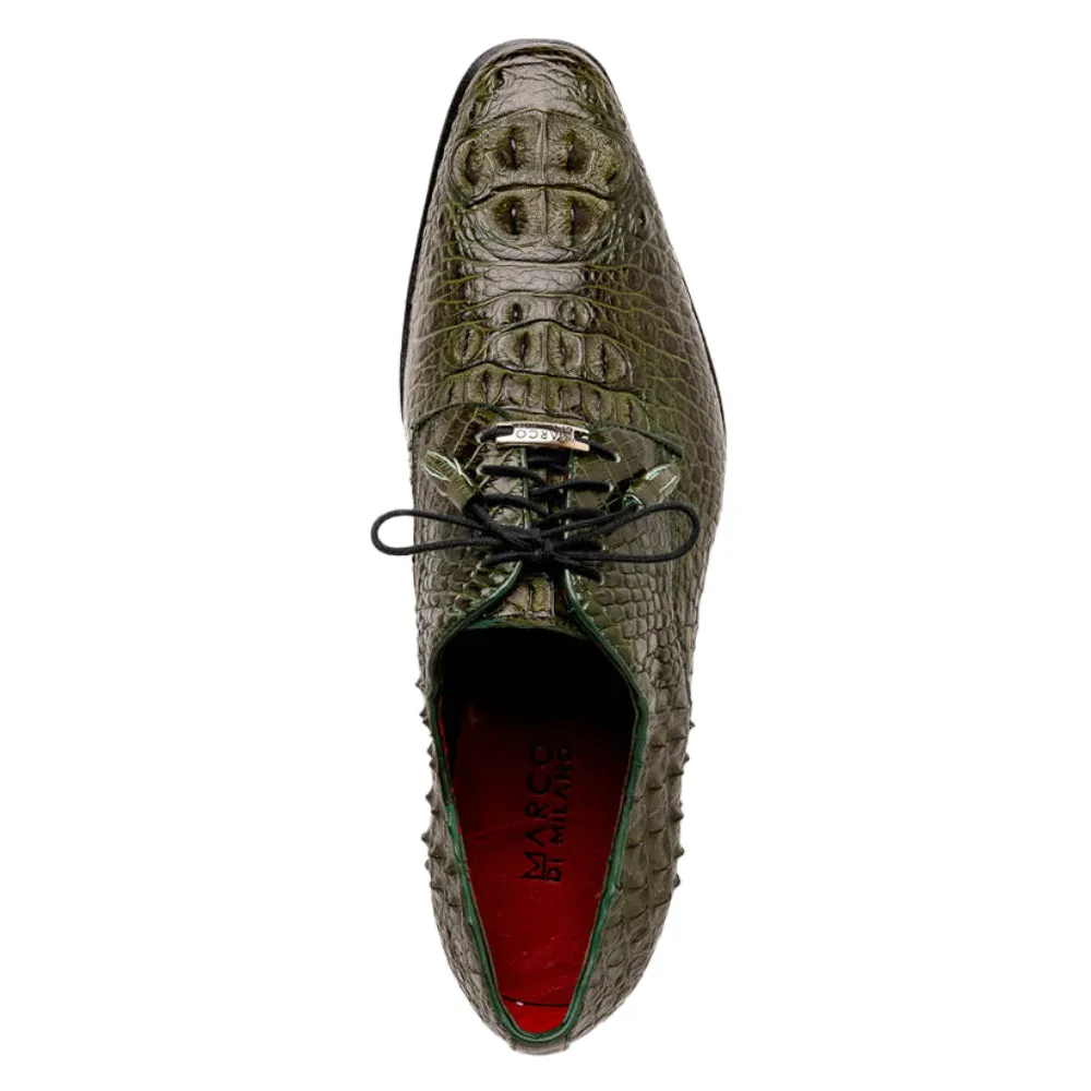 Marco Di Milano Nilo Niloticus and Leather Forest Green