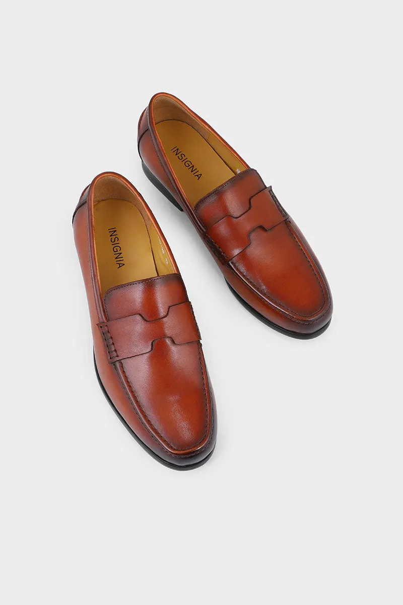 Men Formal Loafers M38106-Brown